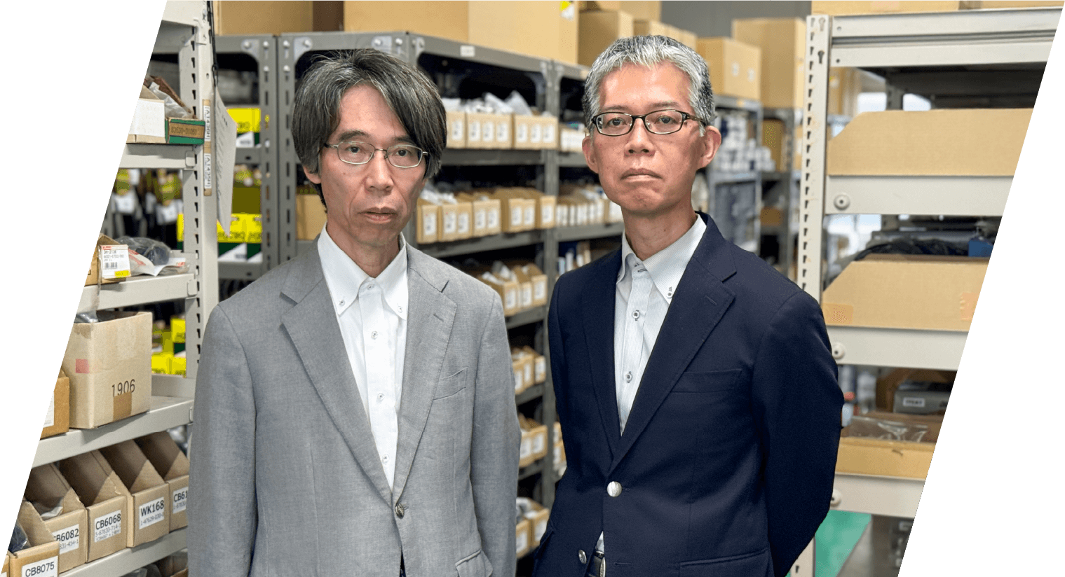 代表取締役社長大橋弘様と専務取締役大橋達彦